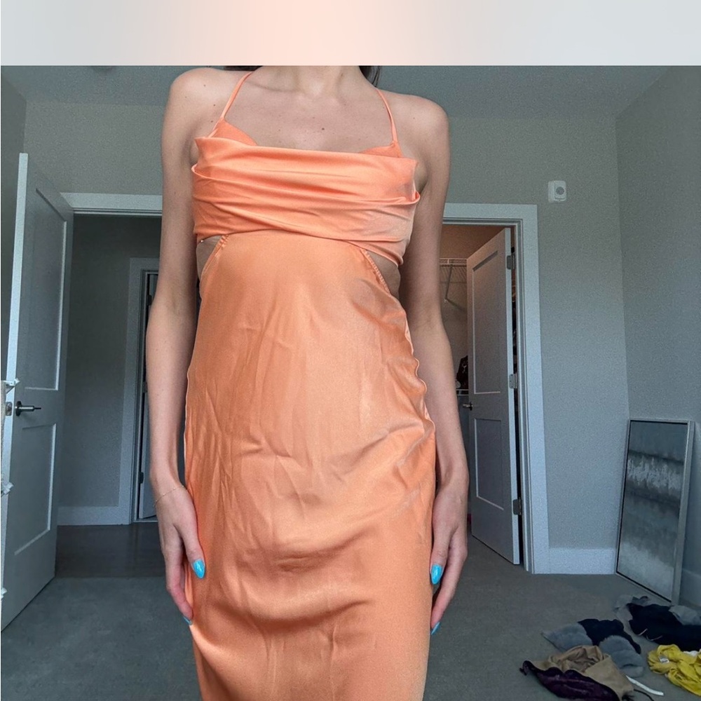 Princess Polly Giselle Orange Dress